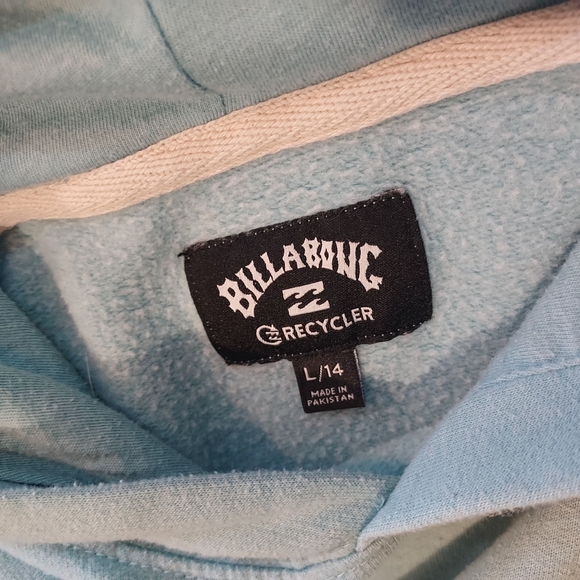 Billabong L/14 Pull Over Hoodie Light Blue - Picture 3 of 7